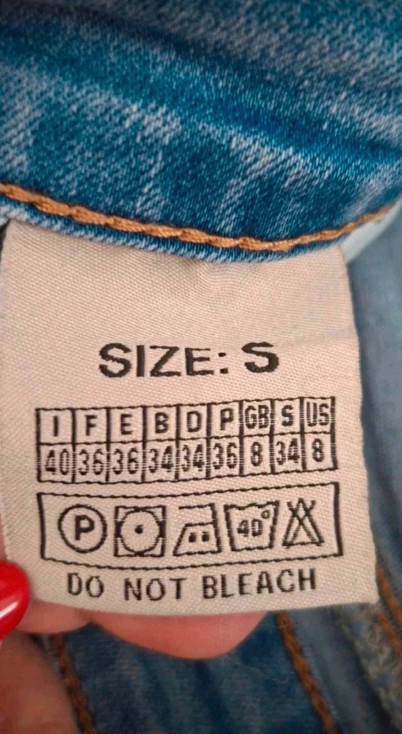 Pantalon vaquero de mujer,  de campana, talla S – photo 4
